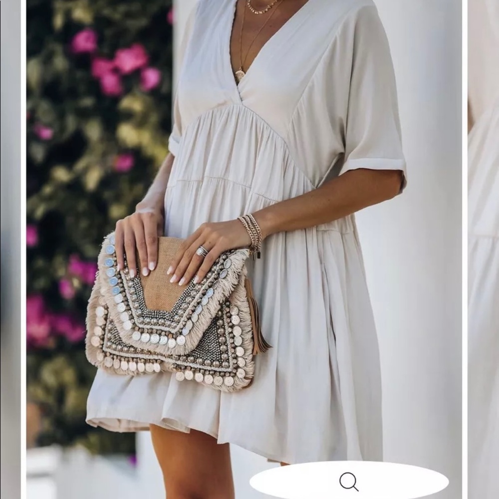 Giddy Pocketed Babydoll Dress